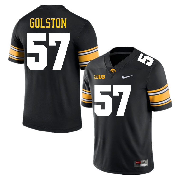 Chauncey Golston Iowa Jersey,University Of Iowa Hawkeyes Fotoball Uniforms,Jersey,Gears-Black